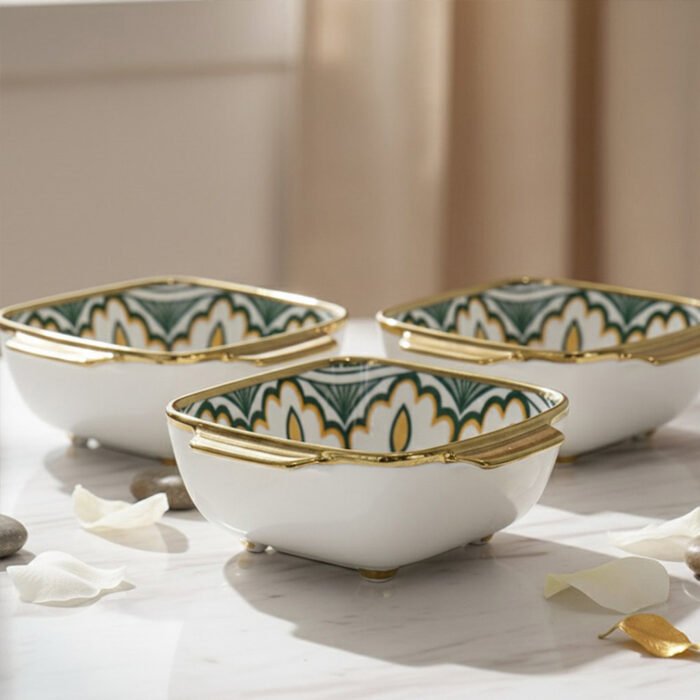 FLORAL DELIGHT NUT BOWL (SET OF 2)