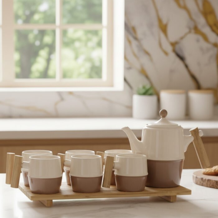 BAMBOO WOOD HANDLE SET