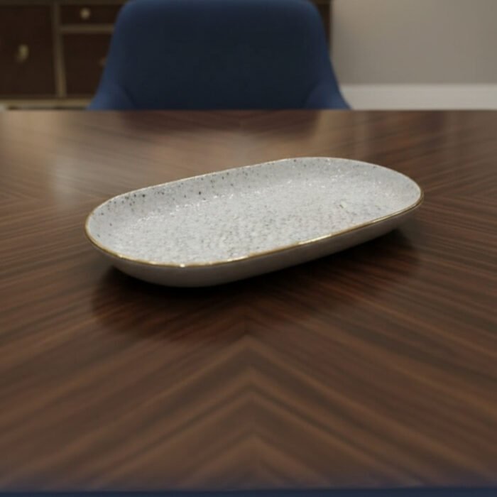 SPECKLED PLATTER PLATE