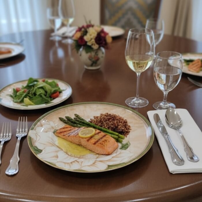 FLORAL OPULENCE DINNER PLATE