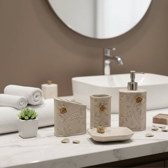 GOLDEN ROSE SET (SET OF 4)